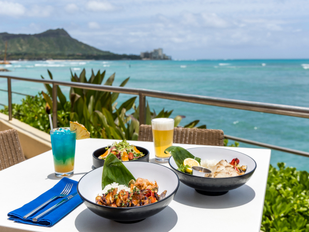 Hawaii シェラトンワイキキ ピンク麦わら帽子 帽子